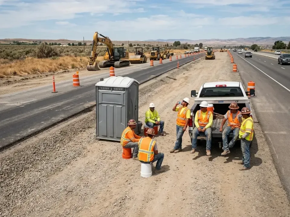highway-road-construction-crew-007 — frequently asked questions, Porta Potty and Restroom Rentals in Avon, CO